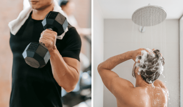 Es recomendable esperar al menos 20 minutos antes de ducharse tras entrenar. Foto: Composición LR Es recomendable esperar al menos 20 minutos antes de ducharse tras entrenar. Foto: Composición LR