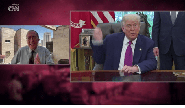 Jose Levy, corresponsal para Israel de CNN, opina sobre Donald Trump y el conflicto bélico entre Irán e Israel. Fuente: captura de CNN Jose Levy, corresponsal para Israel de CNN, opina sobre Donald Trump y el conflicto bélico entre Irán e Israel. Fuente: captura de CNN