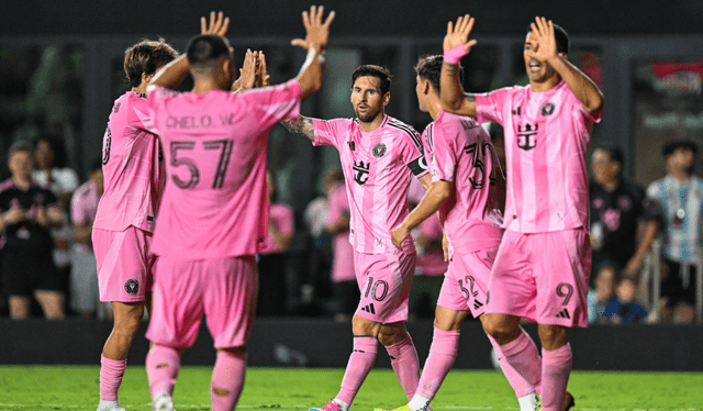 Miami se prepara para jugar contra el Palmeiras. Foto: AFP<br><br> Miami se prepara para jugar contra el Palmeiras. Foto: AFP<br><br>