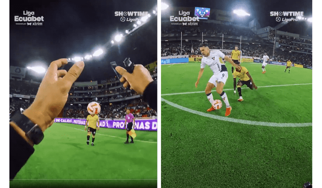  Así fue la perspectiva desde las cámaras GoPro. Foto: Composición LR/ LigaPro X<br><br>    