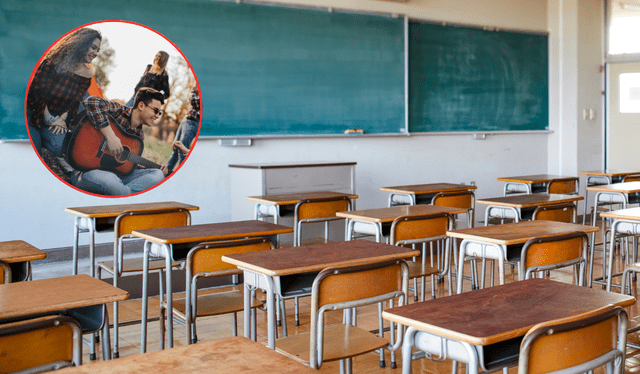  Liberar horas para los estudiantes podría beneficiar su salud mental. Foto: Composición LR<br><br>    