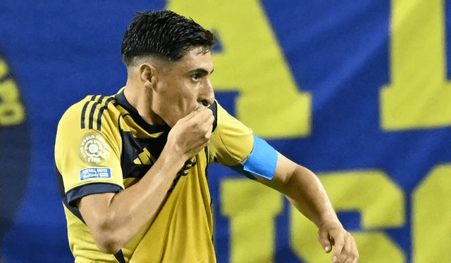 La participación de Miguel Merentiel en el partido contra Bayern fue notable. Foto: AFP<br><br> La participación de Miguel Merentiel en el partido contra Bayern fue notable. Foto: AFP<br><br>