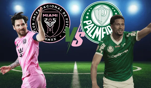  El Inter Miami se enfrentará al Palmeiras. Foto: Composición LR/ Archivo GLR<br><br>    