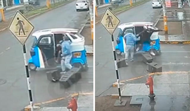 El hombre no se rindió y logró recuperar todos los productos que habían sido sustraídos. Foto: composición LR/ TikTok/ @orbitatvnoticias El hombre no se rindió y logró recuperar todos los productos que habían sido sustraídos. Foto: composición LR/ TikTok/ @orbitatvnoticias