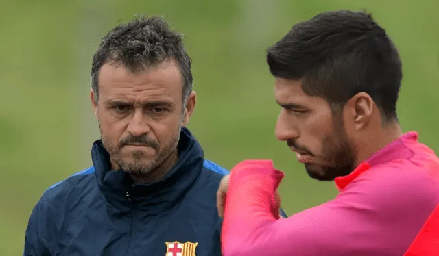  Suárez aprendió mucho de su tiempo entrenando con Luis Enrique. Foto: Archivo GLR<br><br> <br>    