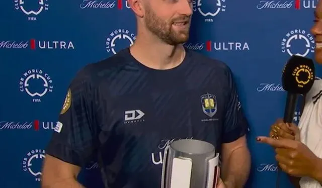 Christian Gray ha sido el protagonista del partido ante Boca Juniors. Foto: TyC Sports Christian Gray ha sido el protagonista del partido ante Boca Juniors. Foto: TyC Sports