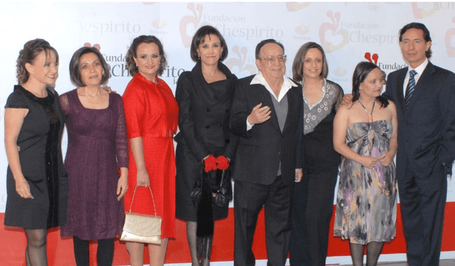  Familia de Roberto Gómez Bolaños. Foto: TVC<br><br>    