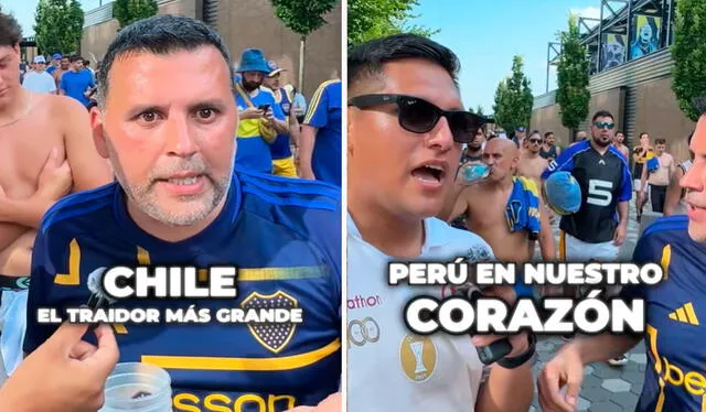 El argentino tuvo palabras de reproche para Chile por no haberlos apoyado en la guerra de las Malvinas. Foto: composición LR/ TikTok/ @angeloakiraa El argentino tuvo palabras de reproche para Chile por no haberlos apoyado en la guerra de las Malvinas. Foto: composición LR/ TikTok/ @angeloakiraa