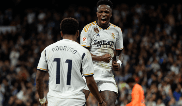  Vinicius es figura clave en el Real Madrid. Foto: Archivo GLR<br>   