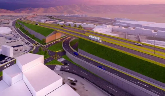 Plan de desvío vehicular del bypass Ramiro Prialé y Las Torres   