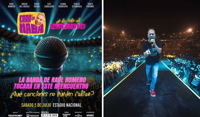  Romero vuelve a los escenarios. Foto: Composición LR/ raulromerooficial<br><br>    