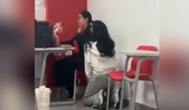 Usuarios aplaudieron que la maestra no se haya dejado convencer por la estudiante para aprobarla. Foto: composición LR/ TikTok Usuarios aplaudieron que la maestra no se haya dejado convencer por la estudiante para aprobarla. Foto: composición LR/ TikTok