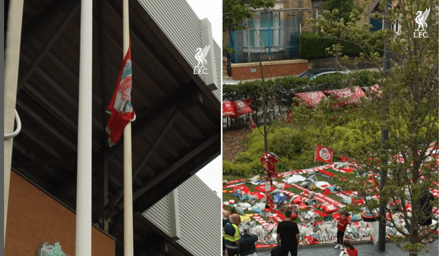 Club realiza tributo para el jugador fallecido. Foto: Composición LR/ liverpoolfc<br><br> Club realiza tributo para el jugador fallecido. Foto: Composición LR/ liverpoolfc<br><br>