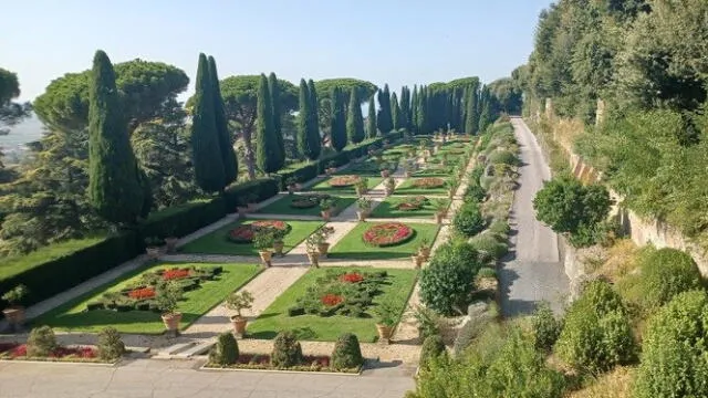 Las áreas verde de Castel Gandolfo Foto: Vaticano News   