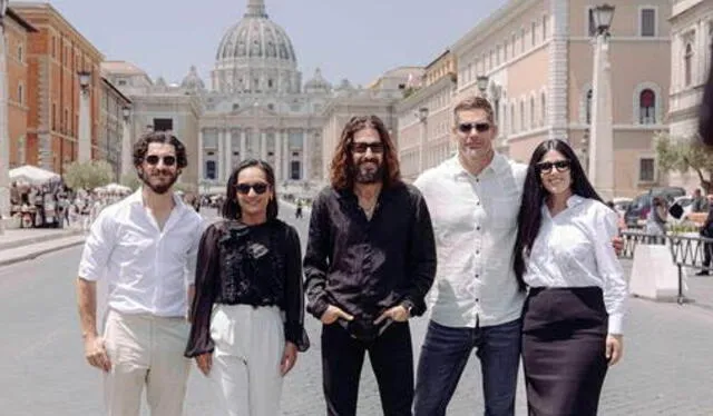 El elenco de ‘The Chosen en el Vaticano Foto: ‘The Chosen El elenco de ‘The Chosen en el Vaticano Foto: ‘The Chosen