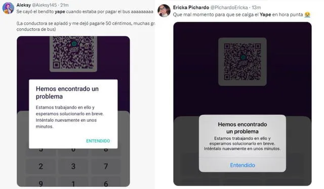 Usuarios reportan fallas en la billetera digital. Usuarios reportan fallas en la billetera digital.