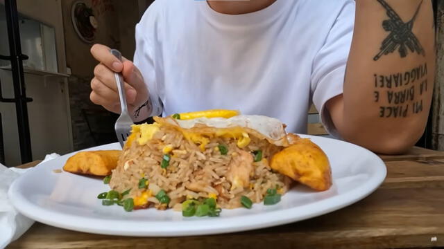  Este es uno de los típicos platos peruanos que puedes encontrar en el barrio peruano, aunque a un precio elevado debido a la importanción de productos. Foto: YouTube