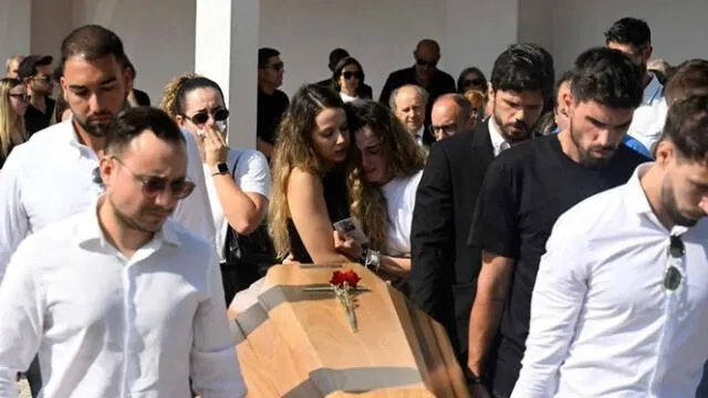  Su esposa, Rute Cardoso, le da el último adiós a Diogo Jota. Foto: El Mundo   