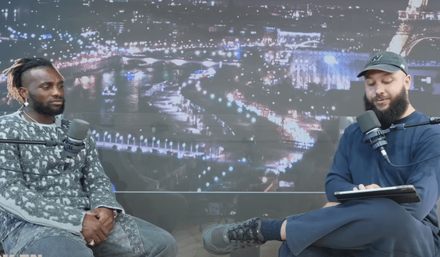  Allan Saint-Maximin en una entrevista con el youtuber ZACK. Foto: YouTube ZACK   