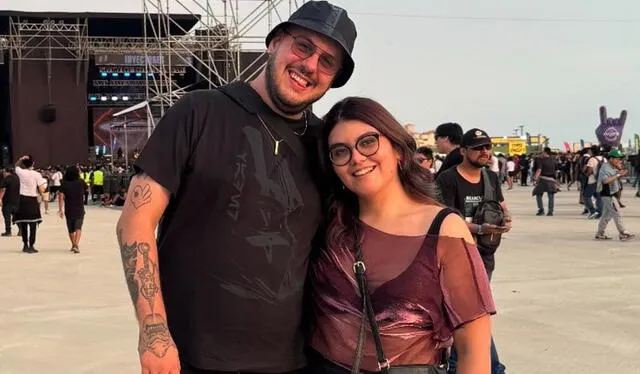  Giselle Minchola permanece atenta al estado de salud de su esposo, pues toda la familia del youtuber se encuentra en España. Foto: Instagram    