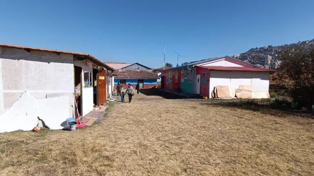 Más de 120 niños son afectados ante la falta de un espacio adecuado. Créditos: Luis Álvarez / URPI-LR   