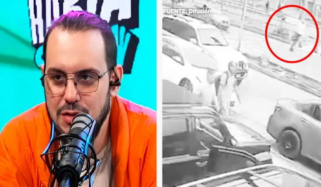  El streamer de origen español fue atropellado en La Victoria cuando se dirigía al programa Todo Good. Foto: composición LR/ YouTube   