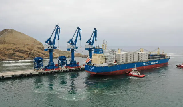 Megapuerto de Chancay recaudó S/419 millones a junio de 2025. Megapuerto de Chancay recaudó S/419 millones a junio de 2025.