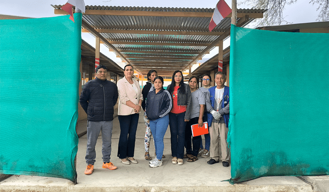 Colegio solo cuenta con mallas que cumplen la función de cerco perimétrico. Créditos: Almendra Ruesta / La República.<br><br> Colegio solo cuenta con mallas que cumplen la función de cerco perimétrico. Créditos: Almendra Ruesta / La República.<br><br>