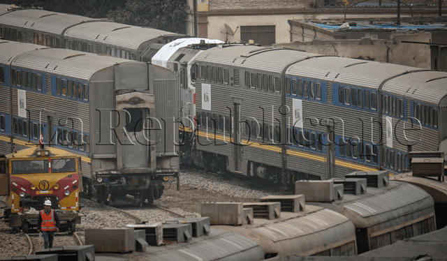 La estación de Monserrate no tiene capacidad para albergar el segundo lote del tren donado por Caltrain por lo que la municipalidad habilitará otro lugar. Foto: John Reyes / La República   