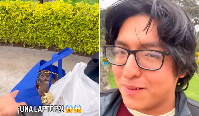 Junior Román, estudiante de la UNMSM, se convirtió en el 'Gusano Legendario 2025' tras acampar 8 días para ser el primero en la fila del almuerzo especial por Fiestas Patrias. Foto: composición LR/ TikTok / @chisme.universitario Junior Román, estudiante de la UNMSM, se convirtió en el 'Gusano Legendario 2025' tras acampar 8 días para ser el primero en la fila del almuerzo especial por Fiestas Patrias. Foto: composición LR/ TikTok / @chisme.universitario