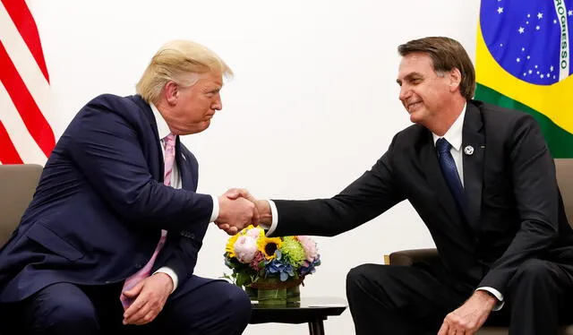Donald Trump le ha demostrado su respaldo a Bolsonaro, tras su juicio por golpismo. Foto: Agencia Brasil Donald Trump le ha demostrado su respaldo a Bolsonaro, tras su juicio por golpismo. Foto: Agencia Brasil