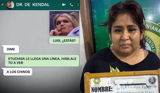  Liseth Cruz, a pesar de los problemas como pareja que mantenía con el 'Monstruo', seguía realizando sus actividades delictivas. Foto: Composición LR/ YouTube de 24 Horas/ PNP   