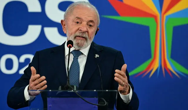 Lula estuvo presente en los BRICS.   