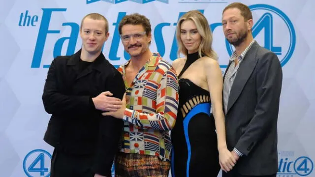 Elenco principal de Los Cuatro Fantásticos: primeros pasos. Fuente: Glamour Elenco principal de Los Cuatro Fantásticos: primeros pasos. Fuente: Glamour