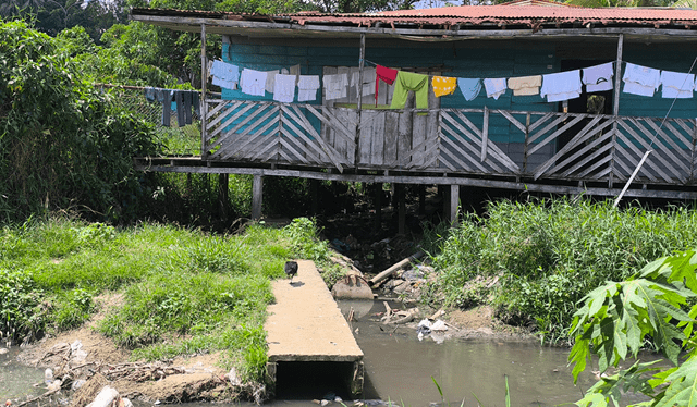  El desagüe a "caño abierto" no ha sido cerrado pese a disposición del TC. Foto: Yazmín Araujo.    