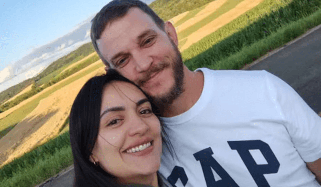 La peruana Camila Muñozy se conoció con su novio Bradley Bartell en Estados Unidos cuando ella no pudo regresar a Perú después de la pandemia. Foto: Infobae   