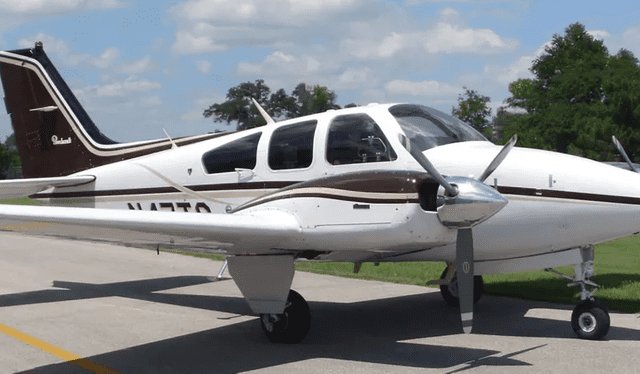 Un modelo de Beechcraft Baron 95-B55, el avión que se estrelló en California. Un modelo de Beechcraft Baron 95-B55, el avión que se estrelló en California.