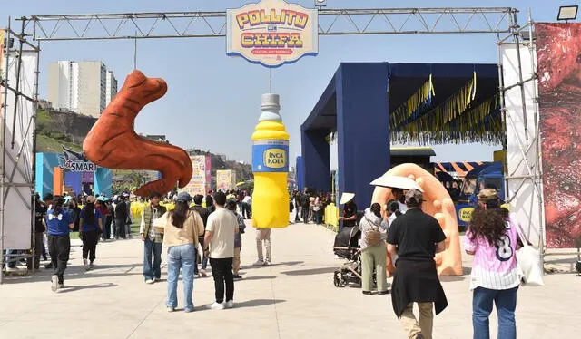 El festival 'Pollito con Chifa' logró reunir a miles de personas en torno a la música, la comida y la tradición familiar. Foto: difusión. El festival 'Pollito con Chifa' logró reunir a miles de personas en torno a la música, la comida y la tradición familiar. Foto: difusión.