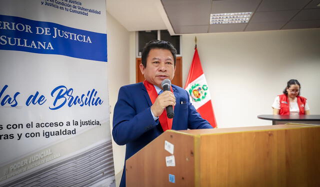 El presidente de la Corte de Sullana, Yone Pedro Li Córdova, instó a los jueces a priorizar los procesos judiciales de los adultos mayores.   