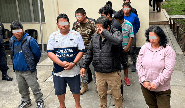  Operativo se llevó a cabo en el anexo Corazón de León, en El Milagro. Créditos: PNP.<br><br>    