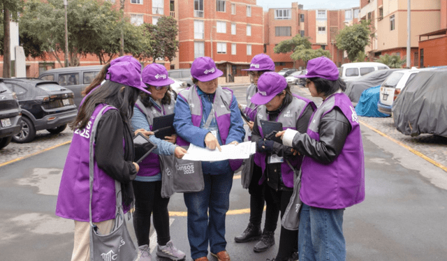 El recojo de información durará tres meses. Su busca saber cuántos somos, de dónde venimos y qué necesitamos. Crédito: Difusión   