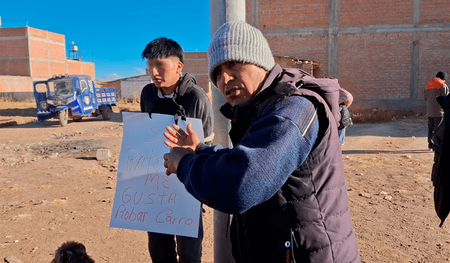 Vecinos indicaron que tomarán justicia con sus propias manos en casos futuros. Créditos: Cinthia Alvarez / La República.<br><br> Vecinos indicaron que tomarán justicia con sus propias manos en casos futuros. Créditos: Cinthia Alvarez / La República.<br><br>