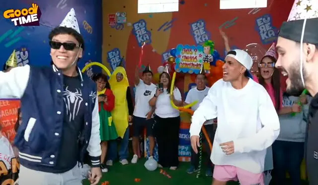 Dafonseka fue uno de los invitados al cumpleaños de Gerardo Pe. Foto: Habla Good 