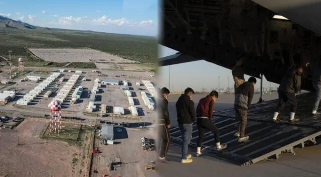  El gobierno de EE.UU. presentó un nuevo centro para inmigrantes en Texas.   