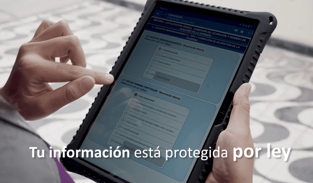  Con el CUV y tu DNI podrás realizar el cuestionario. Foto: INEI<br><br>    