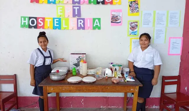 Alumnos en frontera realizan actividades escolares. Foto: Minedu   