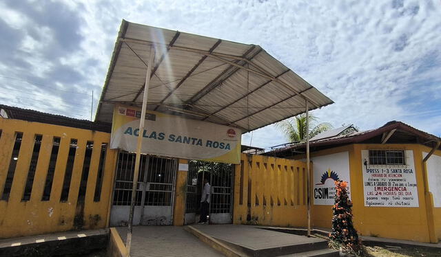 Centro de salud de Santa Rosa, que brinda atención a cerca de 3 mil habitantes con un equipo reducido y limitado. Foto: Yazmín Araujo - La República. Centro de salud de Santa Rosa, que brinda atención a cerca de 3 mil habitantes con un equipo reducido y limitado. Foto: Yazmín Araujo - La República.