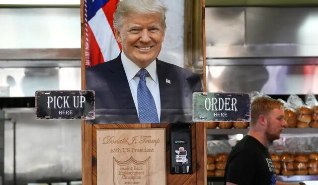  Restaurante en homenaje a Donald Trump en Texas. Fuente: The New York Post    