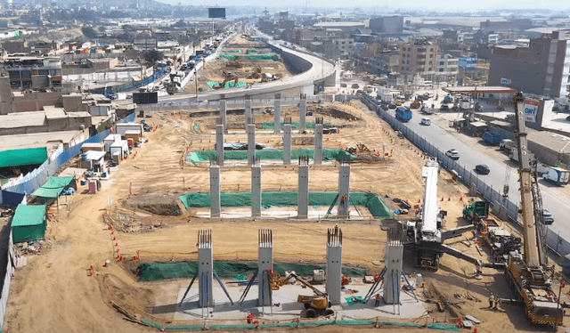 Avances en el bypass Las Torres. Foto: obras el Lima y todo el Perú.   