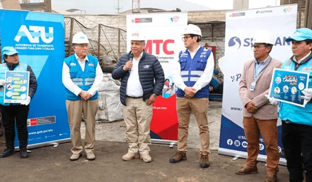 El MTC, ATU y la Sutran trabajaron en conjunto para este proceso. Foto: MTC   